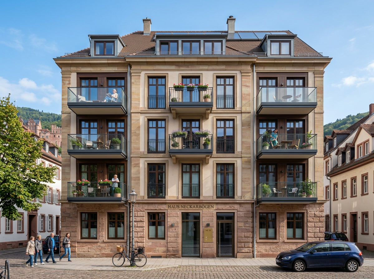 Mehrfamilienhaus in Heidelberg als Bewertungsobjekt